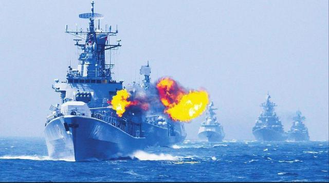 9国开进南海 中国舰船在仁爱礁越聚越多