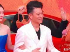 杨幂挽着刘德华疑似林萧上身！！（图）