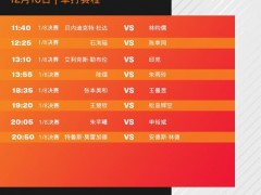 [快讯]WTT香港总决赛首日赛程公布 国乒出战在即