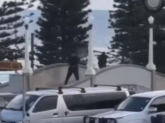 [快讯]澳男子与枪手扭打成功夺枪画面曝光 勇气点亮希望