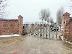 泰安迎金学校电动伸缩门速度变慢图1