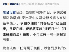 [快讯]伊朗：将实施“连环打击” 告别对等反击