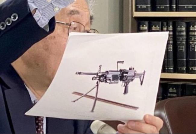 日本精锐部队成员被坠落机枪砸死